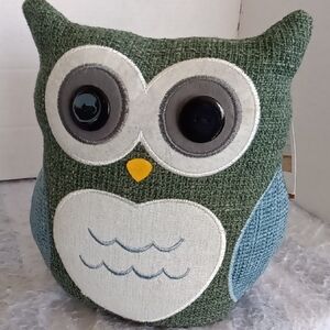 Huntington Woodland Critters Owl Door Stopper